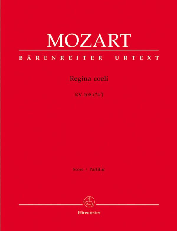 Regina coeli in C major K.108