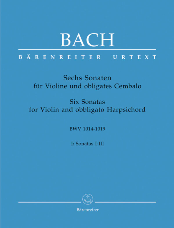 Six Sonatas For Violin And Obbligato Harpsichord