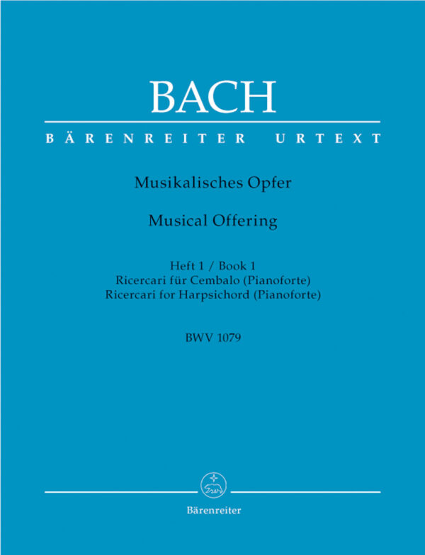 Musical Offering BWV 1079 Book 1