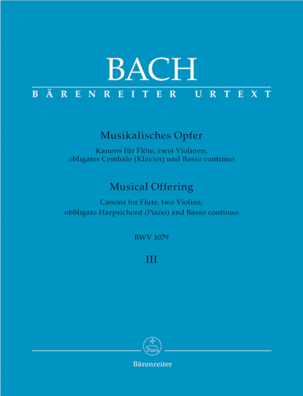 Musical Offering BWV 1079