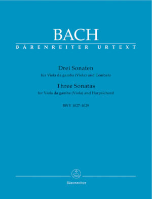 Three Sonatas For Viola Da Gamba And Harpsichord