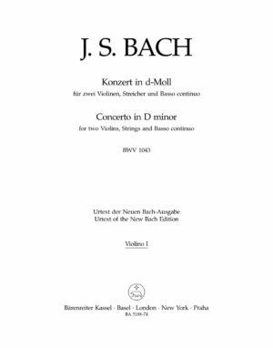 Double Concerto For Two Violins In D Minor