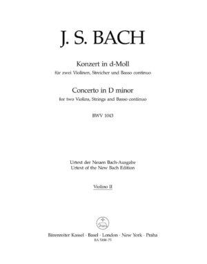 Double Concerto For Two Violins In D Minor