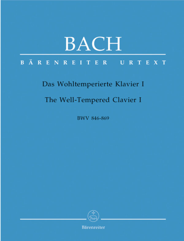 Das Wohltemperierte Klavier Teil 1 (Bärenreiter-Verlag) - Bach