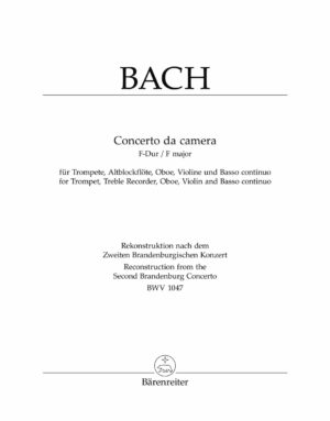 Concerto Da Camera In F Major