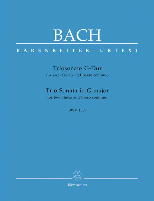 Trio Sonata In G For Two Flutes And Basso Continuo