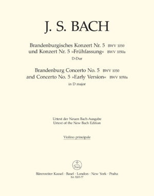 Brandenburg Concerto No.5 In D Major BWV 1050