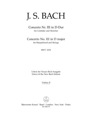 Harpsichord Concerto No.3 in D major