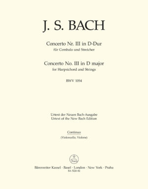 Harpsichord Concerto No.3 in D major