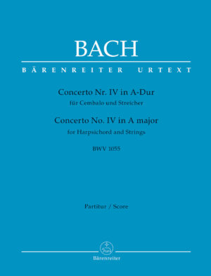 Concerto for Keyboard No.4 in A major BWV 1055
