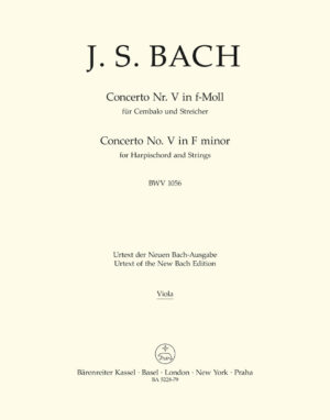 Concerto For Harpsichord No.5 In F Minor