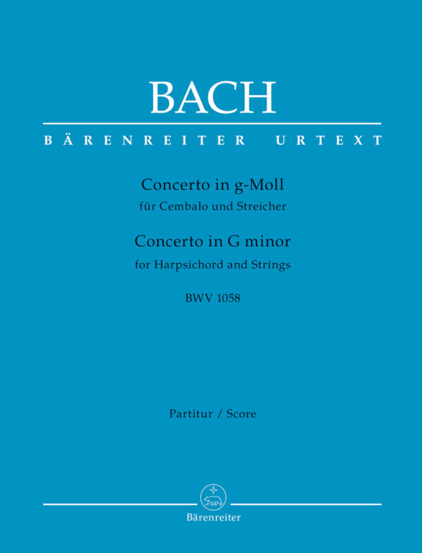 Concerto For Harpsichord In G Minor