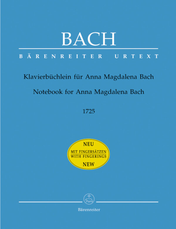 Notebook for Anna Magdalena Bach 1725