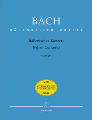 Italian Concerto BWV 971 With Fingering