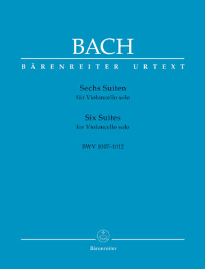 Six Suites For Violoncello Solo (Barenreiter)