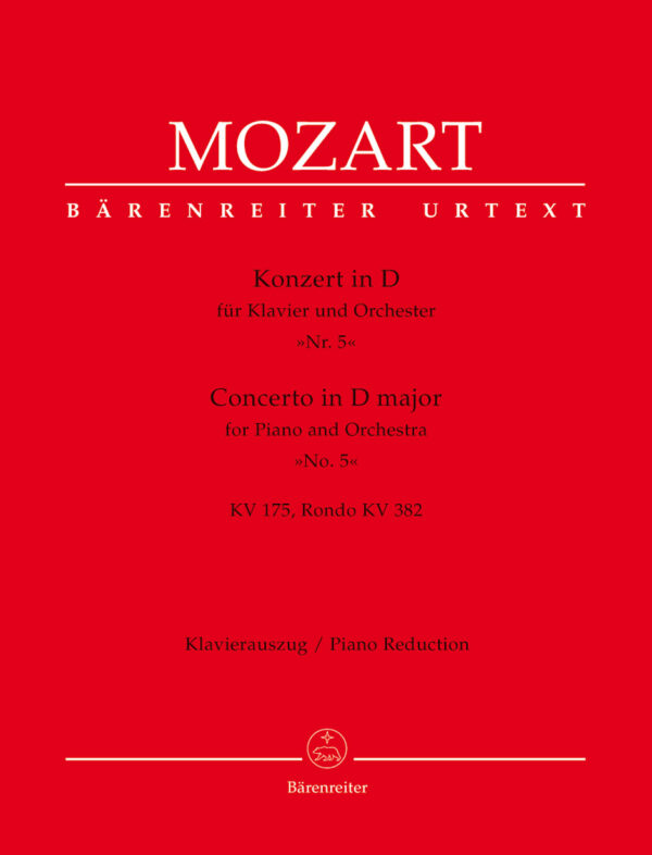 Piano Concerto No. 5 In D major, Rondo KV 382