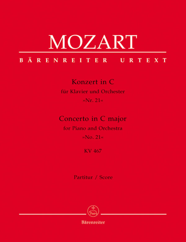Piano Concerto No. 21 in C Major KV 467