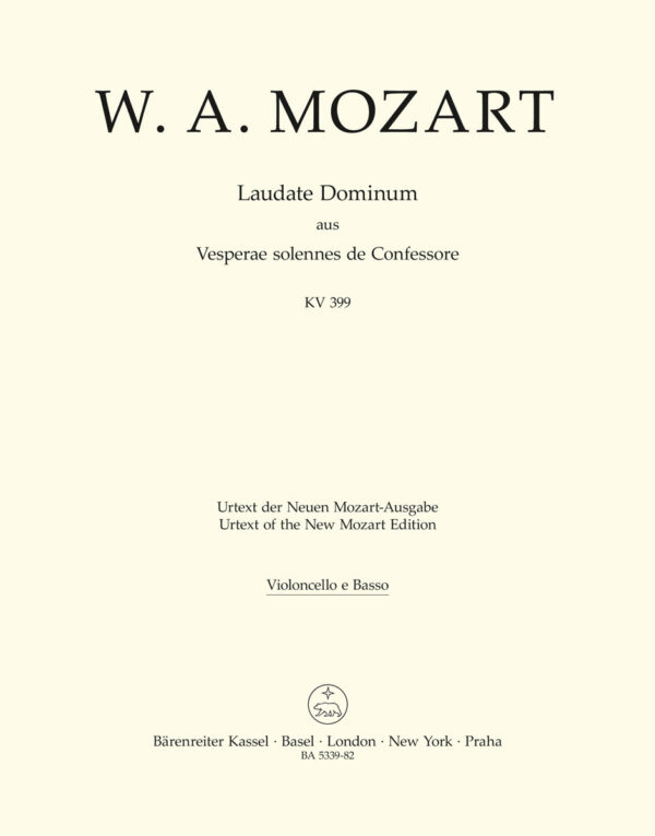 Laudate Dominum K.339