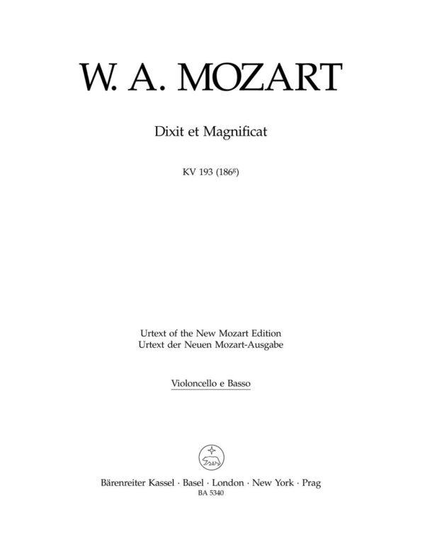 Dixit Et Magnificat