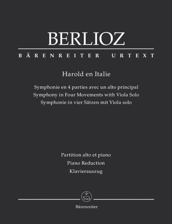 Harold En Italie Hol. 68 For Viola & Piano - Berlioz