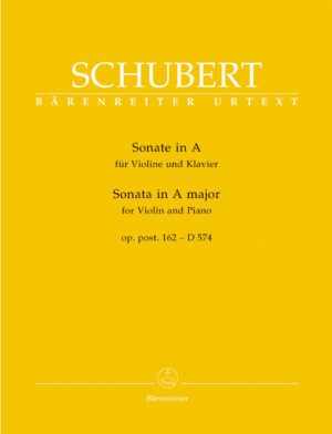 Sonata for in A major op. post.162 D 574