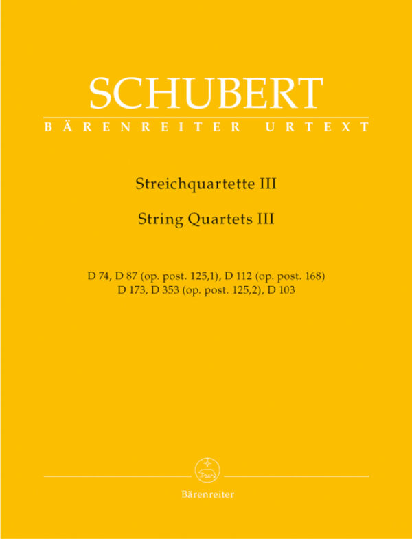 String Quartets Volume 3