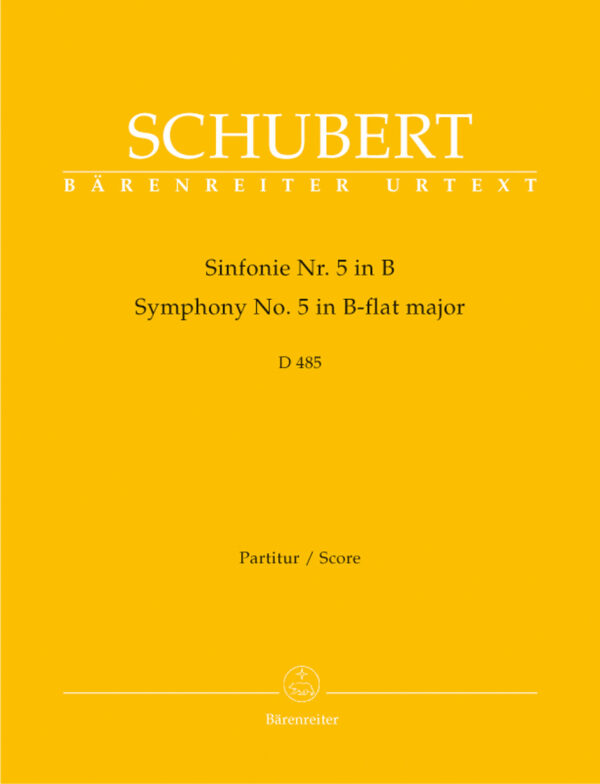 Symphony No.5 In B-Flat D 485