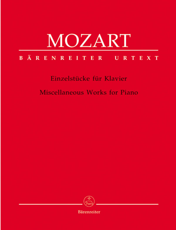 Miscellaneous Works For Piano