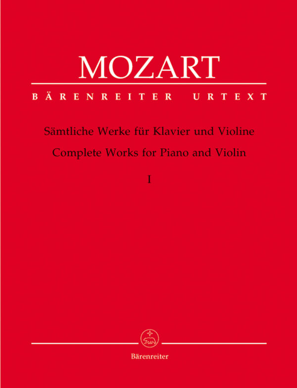 Complete Works For Violin And Piano - Volume 1