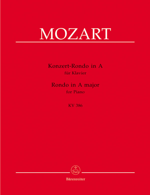 Rondo In A Major For Piano