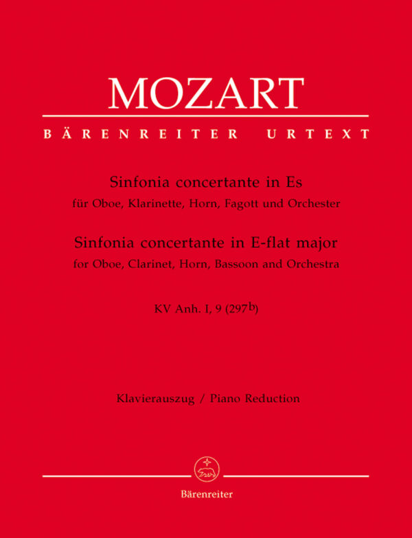 Sinfonia Concertante In E Flat K.Anh.1,9