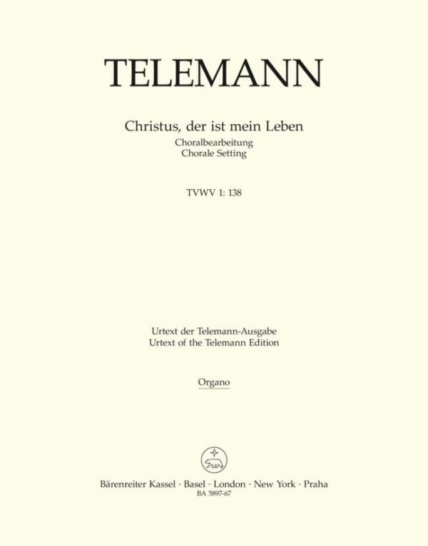 Christus, Der Ist Mein Leben