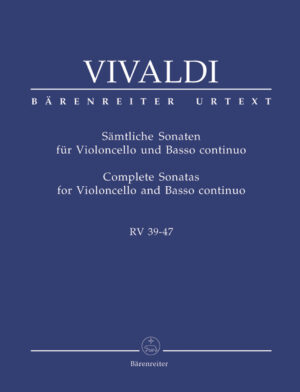 Complete Sonatas for Violoncello and Bc. RV 39-47