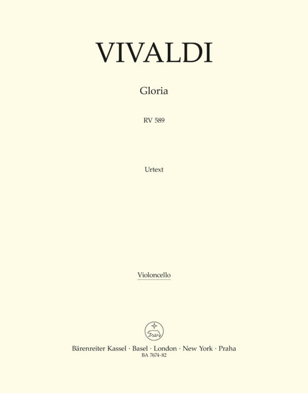 Gloria RV 589 (Cello/Bass)