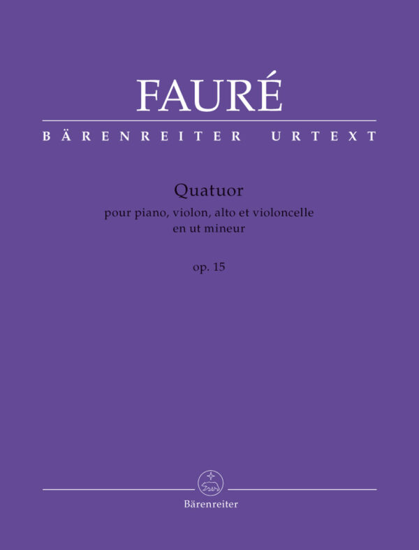 Piano Quartet No. 1 in C minor, Op.15