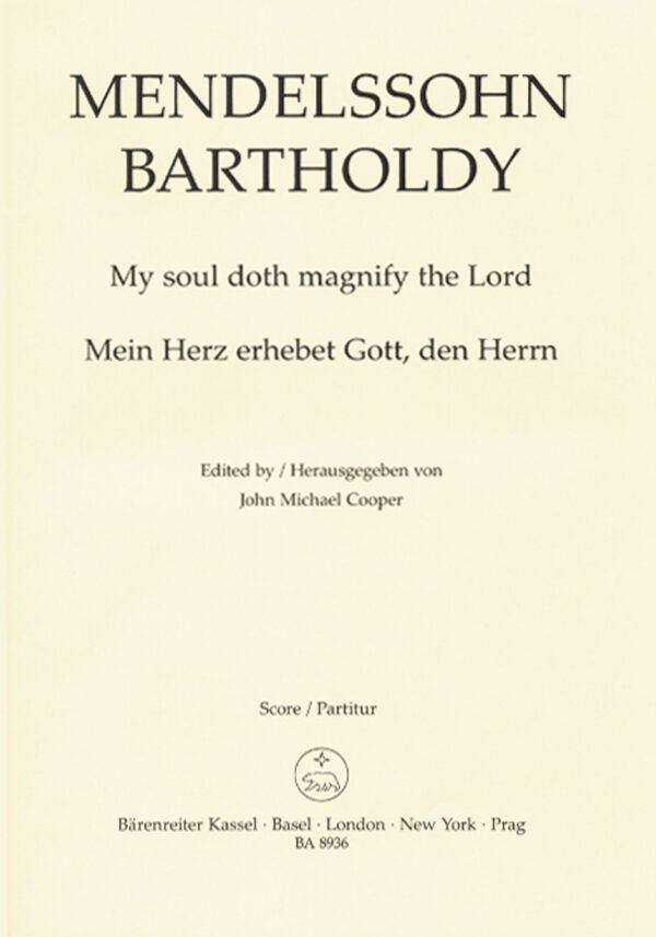 My Soul Doth Magnify The Lord Op.69