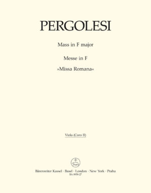 Mass in F major - Missa Romana