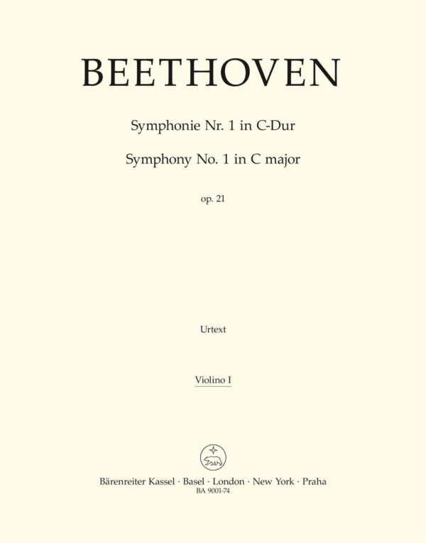 Symphony No.1 In C Op.21