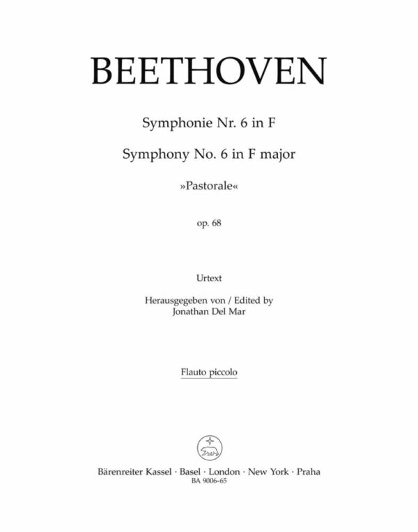 Symphony No.6 In F Op.68