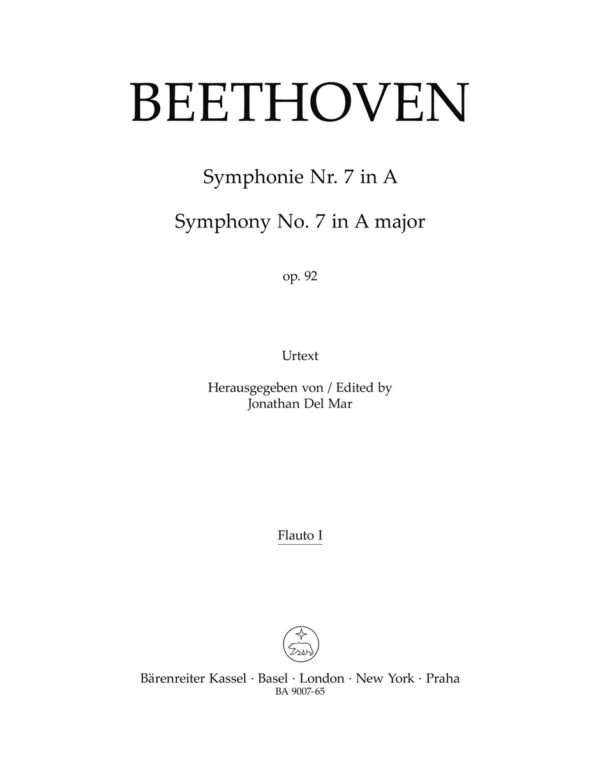 Symphony No.7 In A Major Op.92