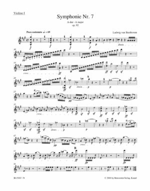 Symphony No.7 In A Major Op.92