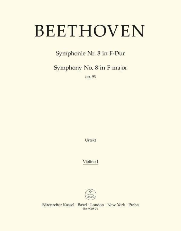 Symphony No.8 In F Major Op.93