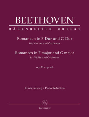 Romances In F And G For Violin And Orchestra