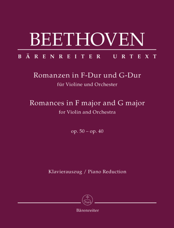 Romances In F And G For Violin And Orchestra