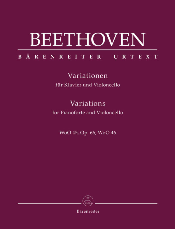 Variations For Pianoforte And Violoncello
