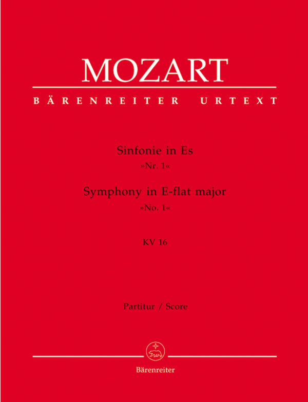 Symphony No.1 In E-Flat KV16