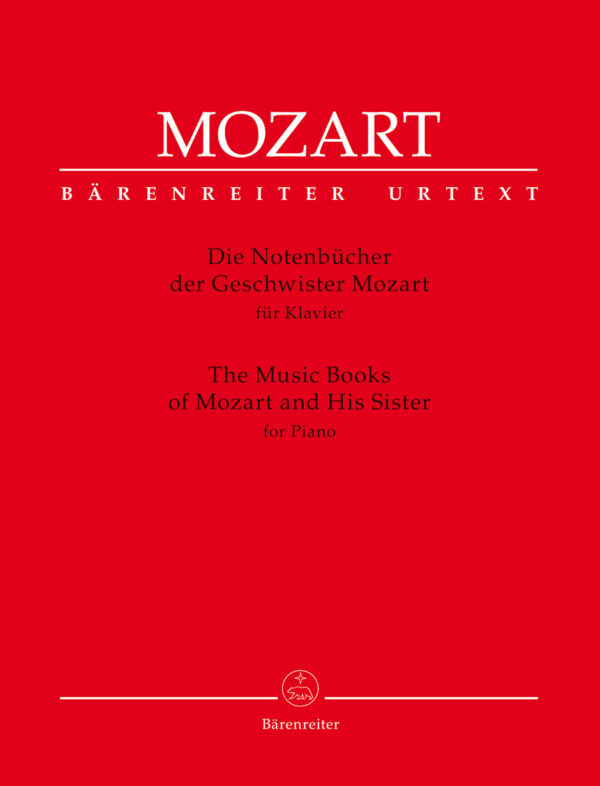 The Music Books Of Mozart And His Sister For Piano
