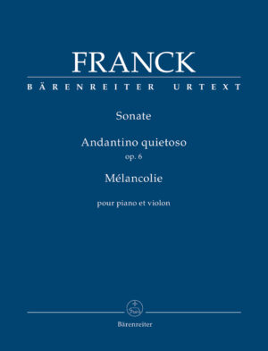 Sonate / Andantino quietoso op. 6 / Mélancolie