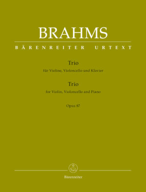 Trio for Violin, Violoncello and Piano op. 87