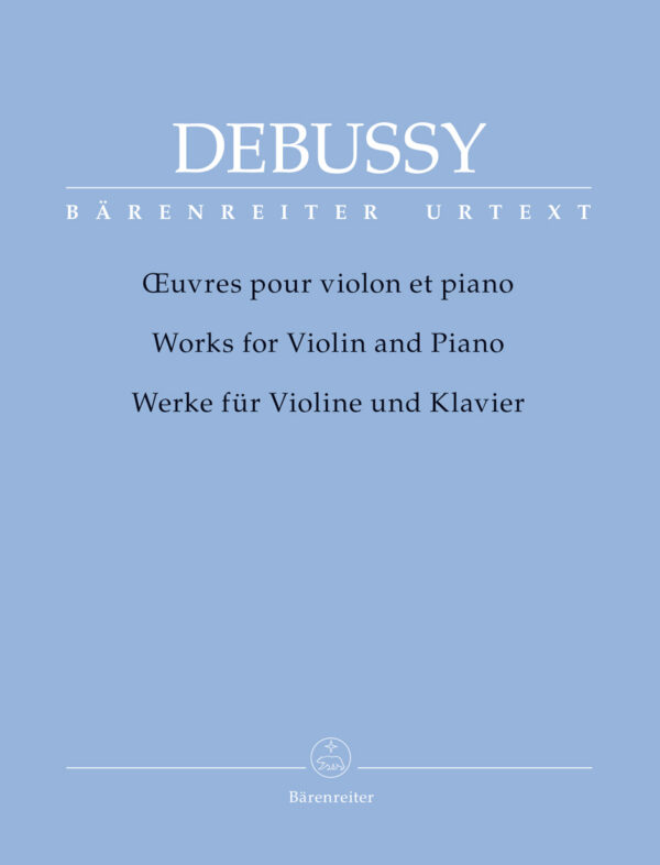Oeuvres Pour Violon et Piano